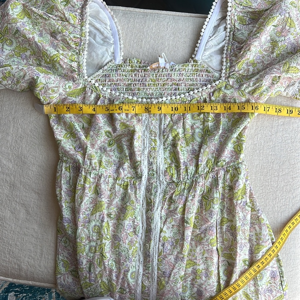 ANTHRO LOVE THE LABEL Josepha Babydoll dress M - Picture 17 of 17